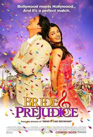 Poster of Bride & Prejudice (2004) Dual Audio [Hindi-English] Movie BluRay